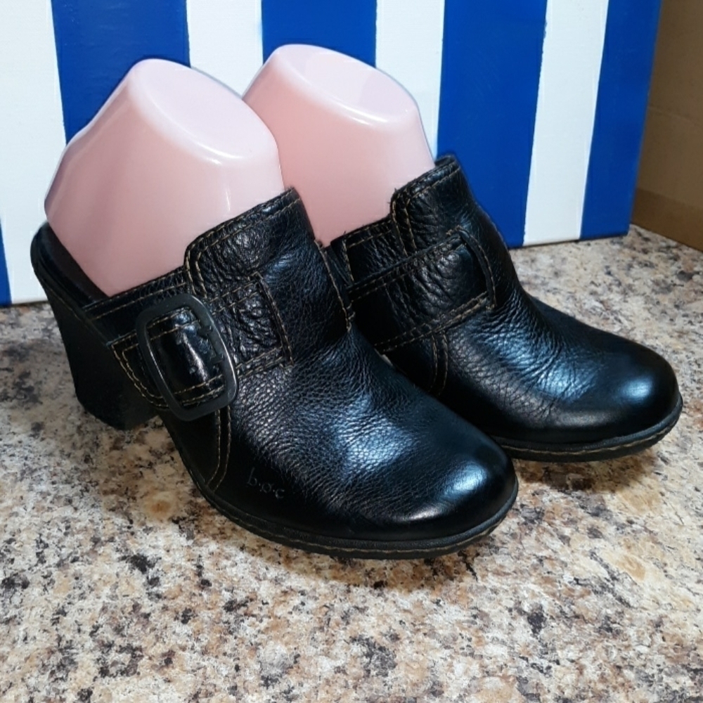 Boc black comfort heels 7